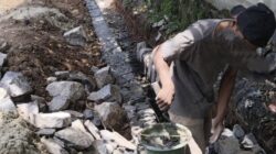 Proyek TPT di Jalan Munjul Solear Diduga Tak Berpengawas dan Tanpa Papan Nama