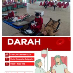 Sukamulya Perkuat Ketahanan Kesehatan, Gelar Donor Darah Bersama PMI 