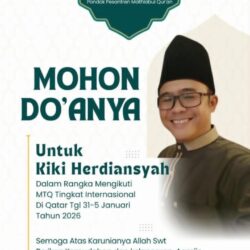 Kiki Herdiansyah, Pimpinan Pondok Pesantren Mathlabul Qur’an Cigudeg Bogor, Wakili Indonesia di MTQ Internasional Qatar 2026