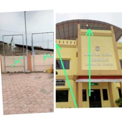 Kantor Desa Kemuning Disorot: Reklame Rusak, Bendera Merah Putih Tak Terawat   