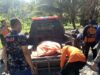 Polres Tanggamus Evakuasi Mayat Pria Tanpa Identitas di Pantai Kota Agung Timur