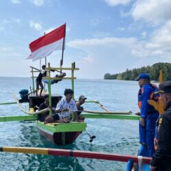 Polres Tanggamus Gelar Patroli Gabungan di Perairan Teluk Semaka