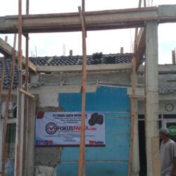 Kantor Redaksi FokusFakta.com Sedang Dalam Tahap Renovasi, Progres Capai 50 Persen